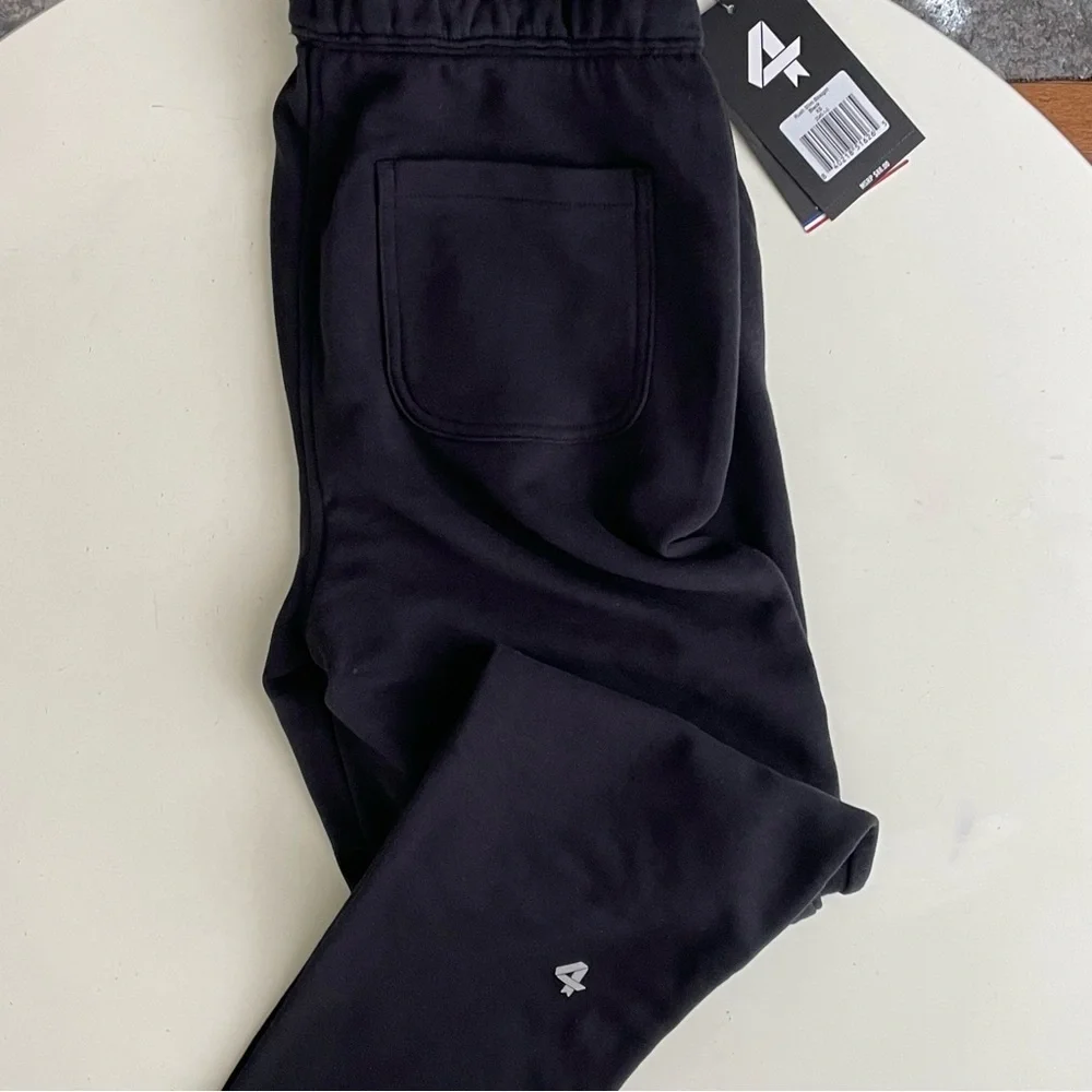 Fourlaps Men’s Rush Slim Sweatpant Black Size XS New